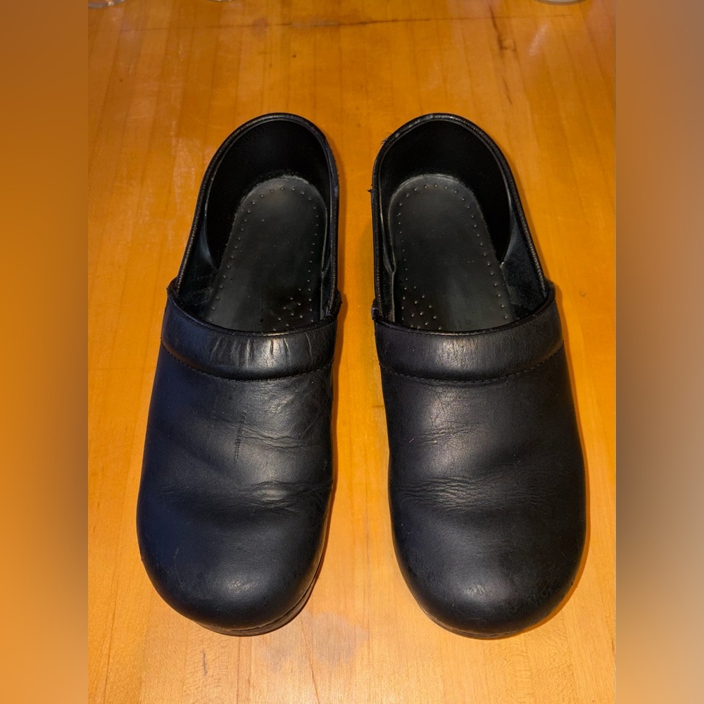 Dansko oiled leather clogs